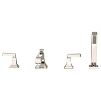  Town Square S Deck Mount With Handshower Tub Faucet - Polished Nickel