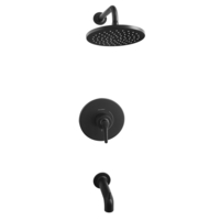  Studio S One Handle Tub & Shower Faucet - Matte Black