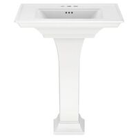 Pedestal Bathroom Sink 30'' x 22-1/2''