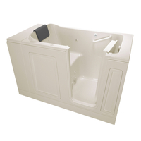  115 Luxury Series Unique Size Whirlpool Bath - Linen