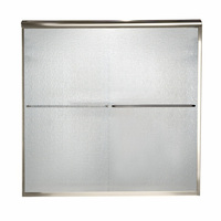  Euro Shower Door - Sliding Shower Door - Brushed Nickel