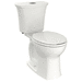 American Standard A204BA200020 White Two Piece Toilet