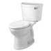 American Standard A211AA105020 White Two Piece Toilet