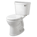 American Standard A211BA105020 White Two Piece Toilet