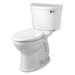 American Standard A211CA105020 White Two Piece Toilet