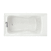 American Standard A2425VLHO002020 White 60'' x 32'' Soaking Tub