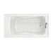 American Standard A2425VRHO002020 White 60'' x 32'' Soaking Tub