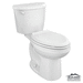 American Standard A4425A104020/A3437A101020 White Two Piece Toilet