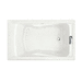 American Standard A2771VC020 White 60'' x 36'' Whirlpool Bath