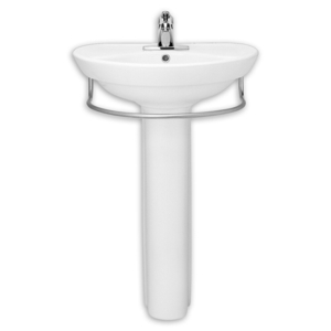 A0268800020 Ravenna Pedestal Bathroom Sink - White A0268800020 Ravenna Pedestal Bathroom Sink - White