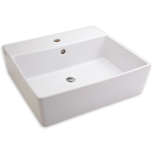 A0552001020 Loft Vessel Style Bathroom Sink - White