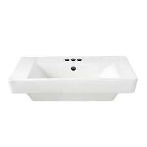 A0641004020 Boulevard Pedestal Basin Part - White