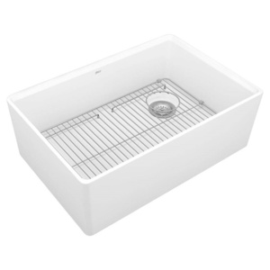 A1180SB3020291 Avery Apron Front / Specialty Sink Kitchen Sink - Alabaster White A1180SB3020291 Avery Apron Front / Specialty Sink Kitchen Sink - Alabaster White
