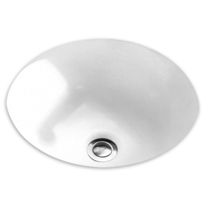 A0630000020 Orbit Undermount Style Bathroom Sink - White