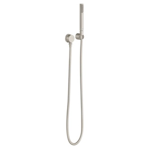 A1662609295 Hand Held Shower - Wall Mount Shower Accessory - Brushed Nickel
