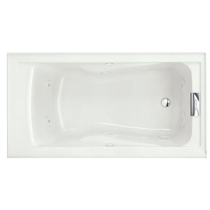 A2425VCRHO020 Evolution 60'' x 32'' Whirlpool Bath - White