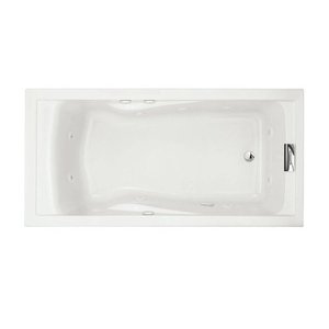 A7236VC020 Evolution 72"x 36" Whirlpool Bath - White