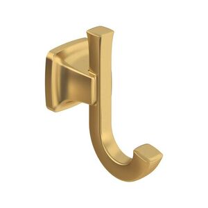 A7353210GN0 Townsend Robe Hook Bathroom Accessory - Brushed Cool Sunrise A7353210GN0 Townsend Robe Hook Bathroom Accessory - Brushed Cool Sunrise