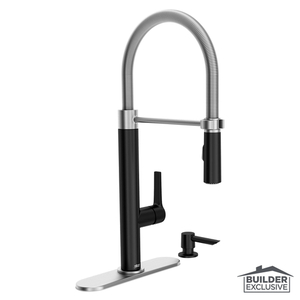 A7612350243 Grayson Single Handle Kitchen Faucet - Matte Black