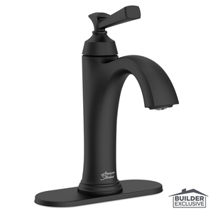 A7617107243 Glenmere Single Hole Bathroom Faucet - Matte Black A7617107243 Glenmere Single Hole Bathroom Faucet - Matte Black