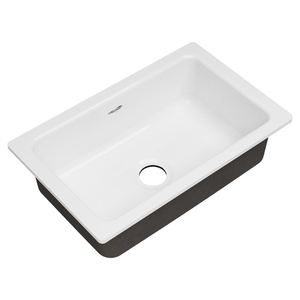 A77SB30190308 Delancey White/Color Undermount - Single Bowl Kitchen Sink - Brilliant White