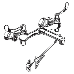 A8345115002 Laundry Faucet Laundry / Utility - Polished Chrome A8345115002 Laundry Faucet Laundry / Utility - Polished Chrome