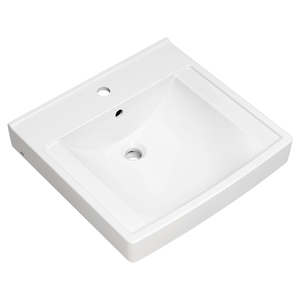 A9134001EC020 Decorum Wall Hung Bathroom Sink - White