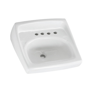 A0356037020 Wall Hung Bathroom Sink - White