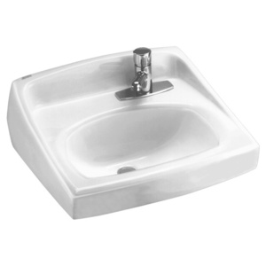 A0356439020 Wall Hung Bathroom Sink - White A0356439020 Wall Hung Bathroom Sink - White