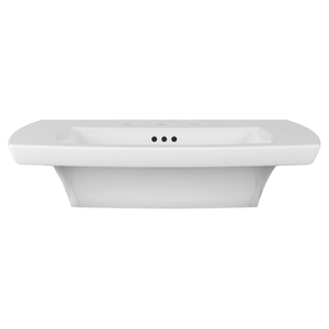 A0445004020 Edgemere Pedestal Basin Part - White