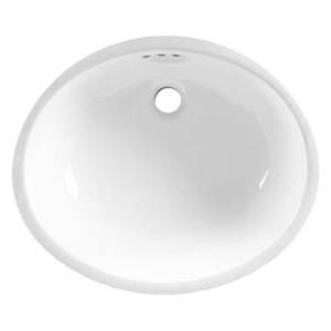 A0497300020 Ovalyn Undermount Style Bathroom Sink - White