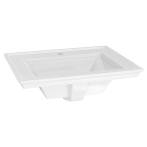 A1203001020 Town Square S Self Rimming Bathroom Sink - White