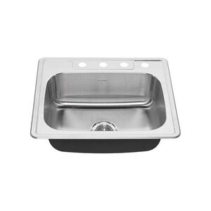 A20SB8252284S075 Colony Stainless Steel Single Bowl Kitchen Sink - Stainless Steel