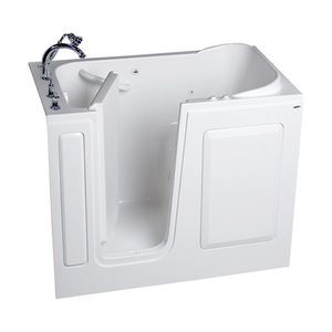 A2848509CLW 509 Value Series Unique Size Combination Tub - White