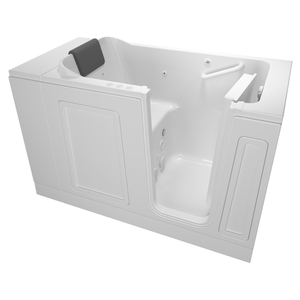 A3051115CRW Luxury Unique Size Combination Tub - White A3051115CRW Luxury Unique Size Combination Tub - White