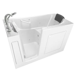 A3060109CLW 109 Premium Series Unique Size Combination Tub - White