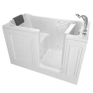 A3260219WRW 219 Luxury Series Unique Size Whirlpool Bath - White