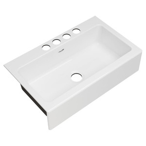 A77SB36220A308 Delancey Apron Front / Specialty Sink Kitchen Sink - Brilliant White