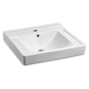 A9024001EC020 Decorum Wall Hung Bathroom Sink - White