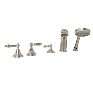 A9FHSCH Portsmouth Deck Mount With Handshower Tub Faucet - Polished Chrome