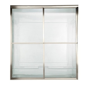 AAM00790400006 FRAMED SHOWER DOORS Shower Door - Sliding Shower Door - Brushed Nickel AAM00790400006 FRAMED SHOWER DOORS Shower Door - Sliding Shower Door - Brushed Nickel
