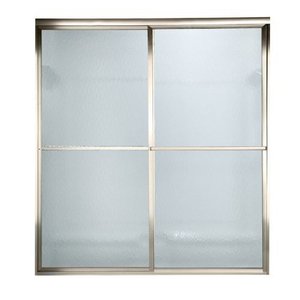 AAM00790436006 FRAMED SHOWER DOORS Shower Door - Sliding Shower Door - Brushed Nickel AAM00790436006 FRAMED SHOWER DOORS Shower Door - Sliding Shower Door - Brushed Nickel