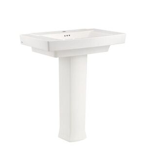 AMS0328100020 Townsend Pedestal Bathroom Sink - White