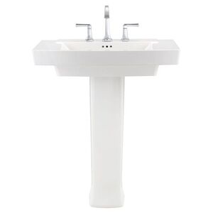 AMS0328800020 Townsend Pedestal Bathroom Sink - Brushed Nickel