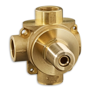 AR422 Diverter Valve Rough In Valve - Rough Brass