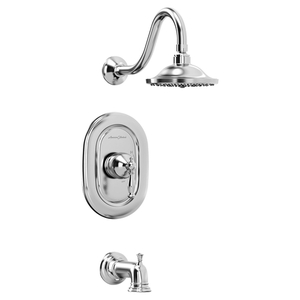 ATU440502002/ARU101 Quentin One Handle Tub & Shower Faucet - Polished Chrome