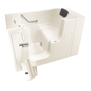 A3052OD105SLLPC 105 Premium Series Unique Size Soaking Tub - Linen/Polished Chrome