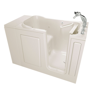 A2848309WRL Gelcoat Wit Unique Size Whirlpool Bath - Linen