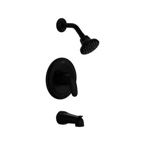 ATU075508243 Colony Pro Tub & Shower Faucet Trim Trim Kit - Matte Black ATU075508243 Colony Pro Tub & Shower Faucet Trim Trim Kit - Matte Black