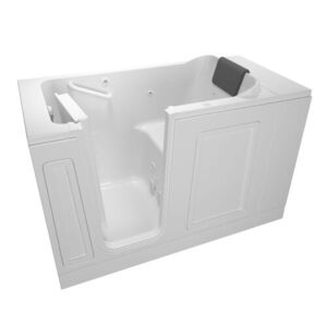 A3051115WLW 115 Luxury Series Unique Size Whirlpool Bath - White